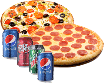 2 For 1 Pizza Special